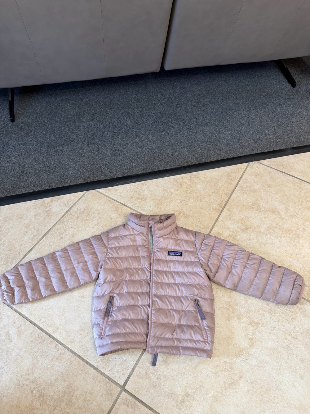 Patagonia Kids Puffer Jacket — Dusty Rose
